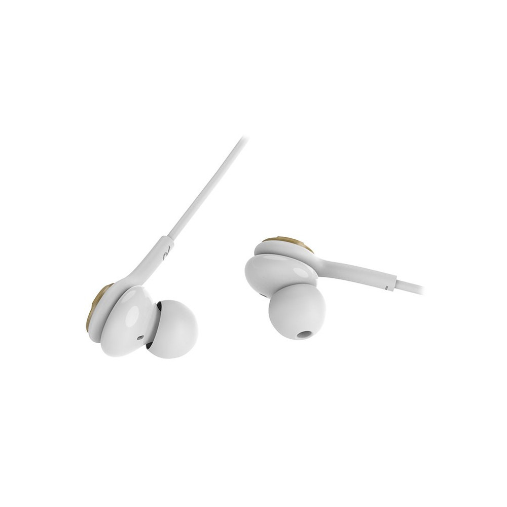 Écouteurs avec Micro Snopy SN-X04 EPSILON / Blanc & Gold