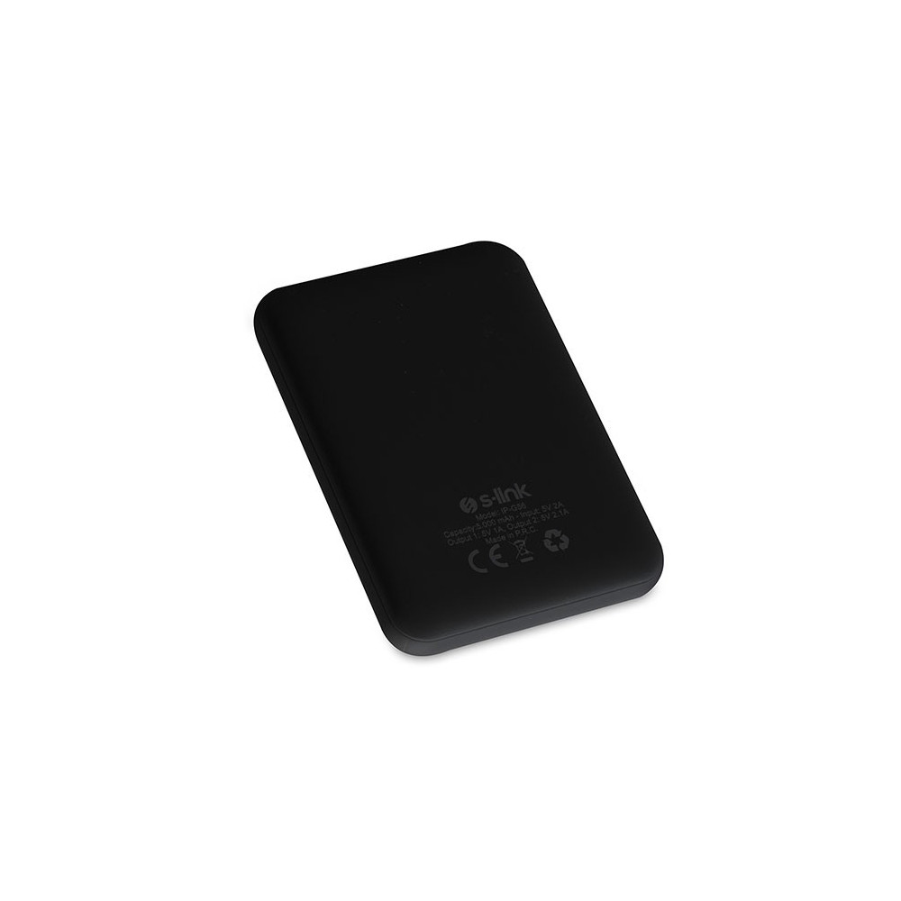 Power Bank S-Link IP-G56 / 5000 mAh / Noir