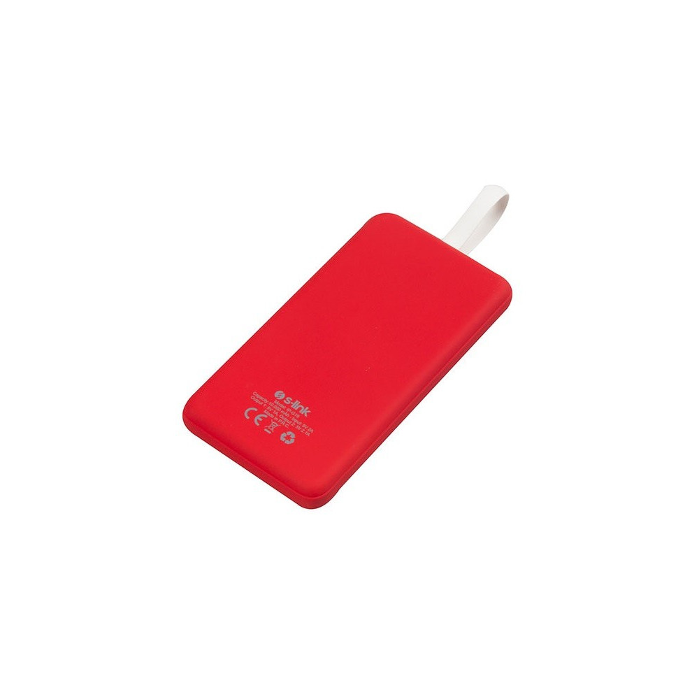 Power Bank S-Link IP-G19 2en1 Micro USB & Lightning / 10 000 mAh / Rouge
