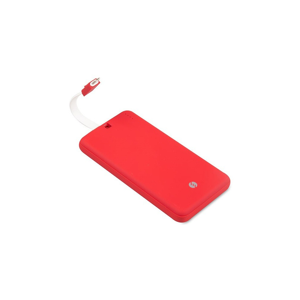 Power Bank S-Link IP-G19 2en1 Micro USB & Lightning / 10 000 mAh / Rouge