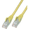Câble RJ45 Cat 5E SFTP 15M Jaune