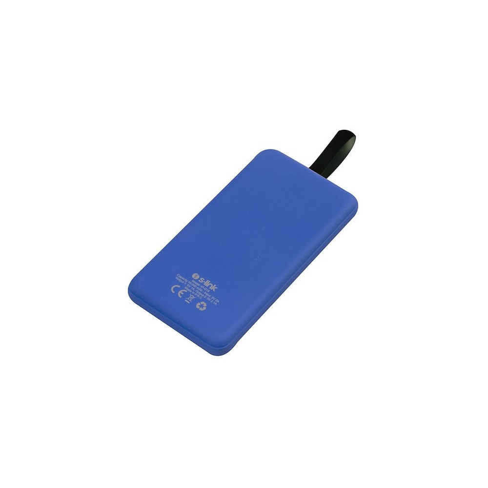 Power Bank S-Link IP-G19 2en1 Micro USB & Lightning / 10 000 mAh / Bleu