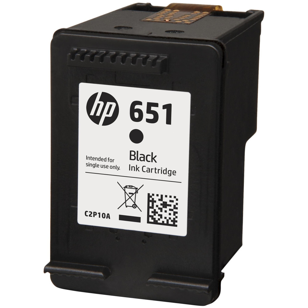 C2P10AE — HP 651 cartouche Ink Advantage authentique, noir