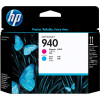 Tête d'impression Originale HP 940 / Cyan et Magenta