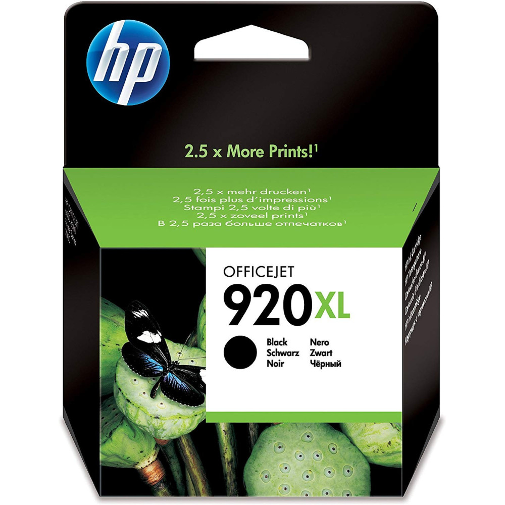 Cartouche d'encre Originale HP 920XL / Noir