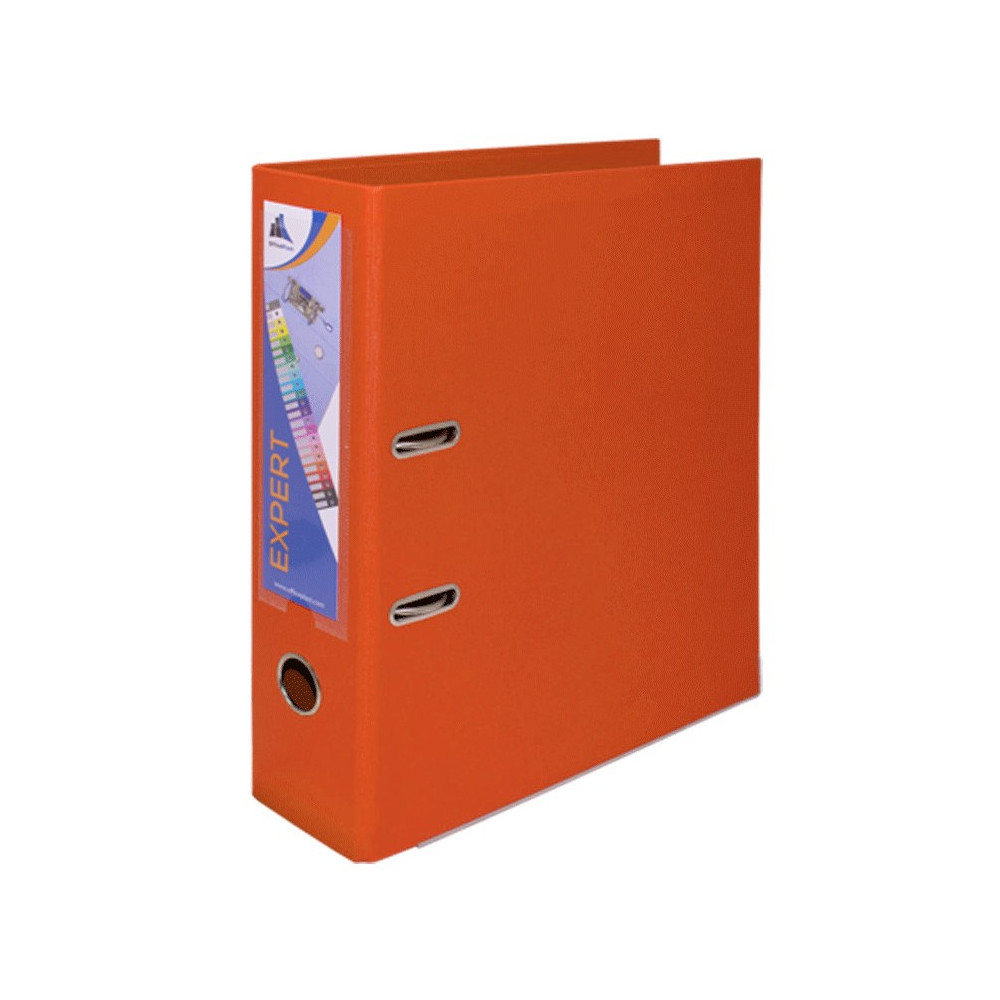Classeur à levier OfficePlast Expert Dos 80mm / Orange