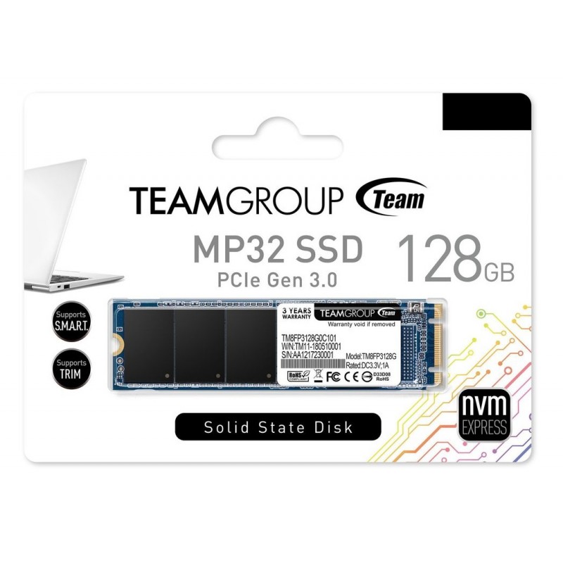 SSD Interne Advantech 128 Go – Neuf, Disque Dur Solide Pour PC