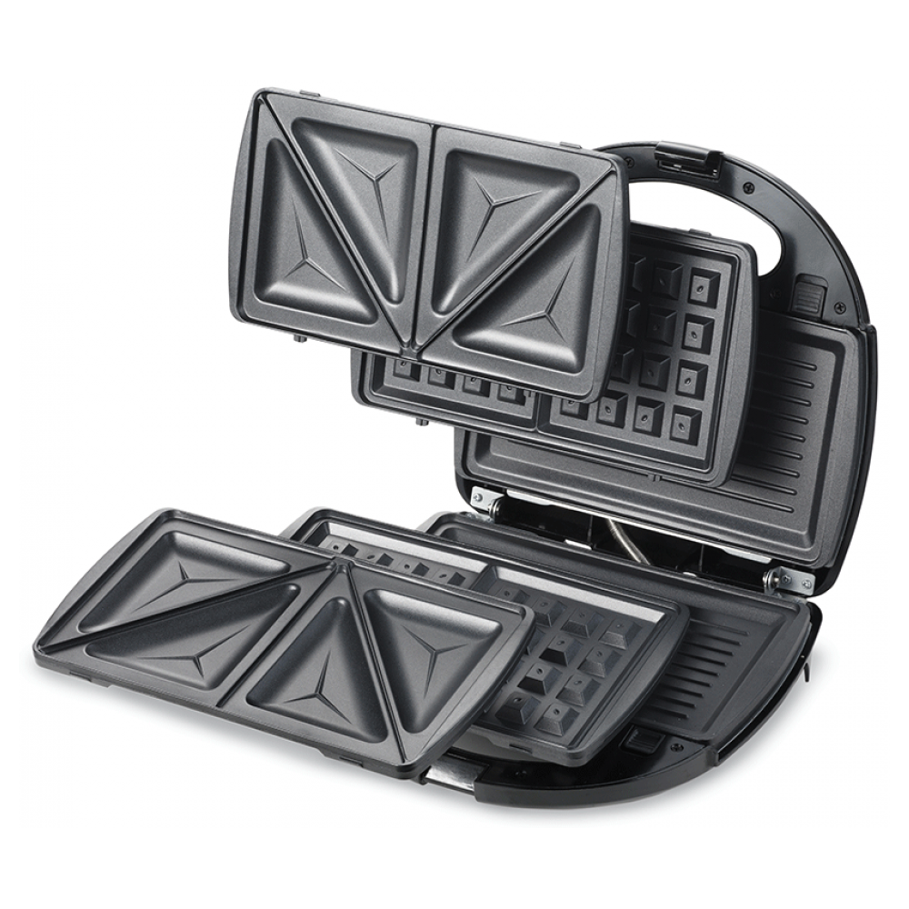 Appareil de cuisson 3 en 1 Croque/Gaufre/Grill Kenwood SMM01