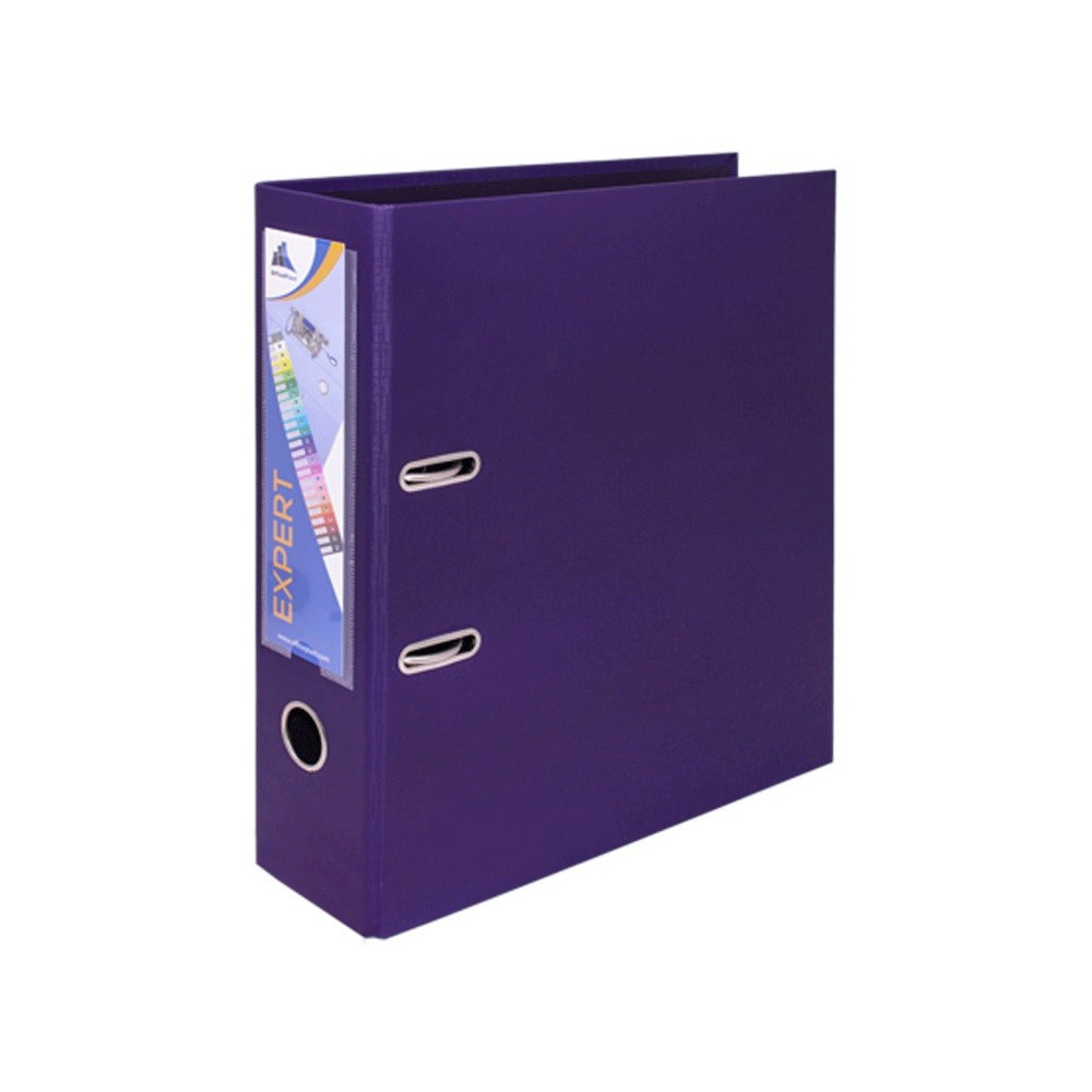 Classeur à levier OfficePlast Expert Dos 80mm / Violet