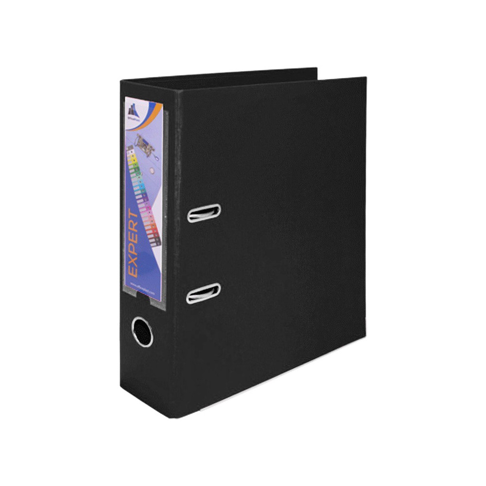 Classeur à levier OfficePlast Expert Dos 80mm / Noir