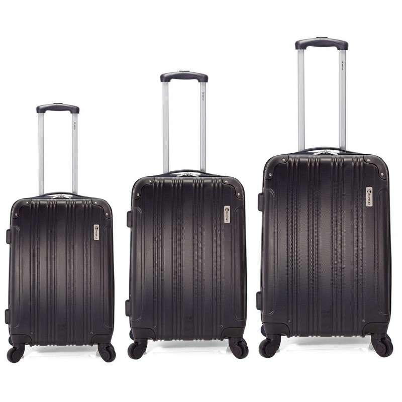 Set de 3 valises à roulettes BENZI BZ-5179 / Noir image 0