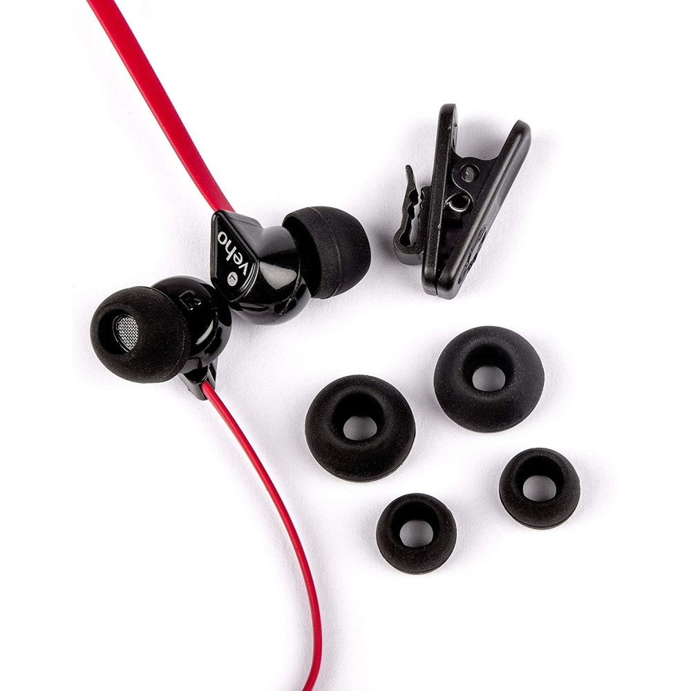 Écouteurs intra-auriculaires Veho Z-1 / Rouge