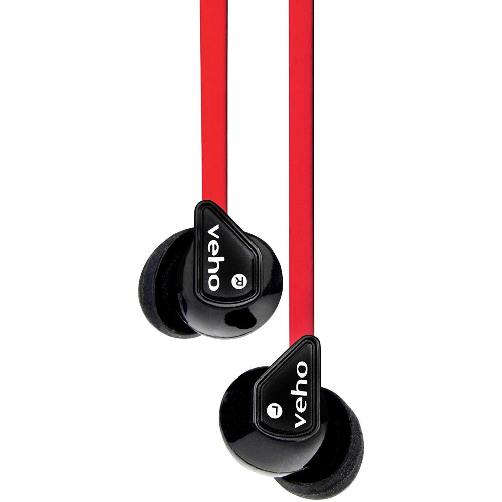 Écouteurs intra-auriculaires Veho Z-1 / Rouge