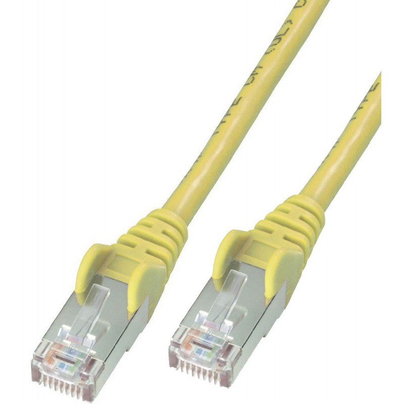 Câble RJ45 Cat 5E SFTP 15M Jaune