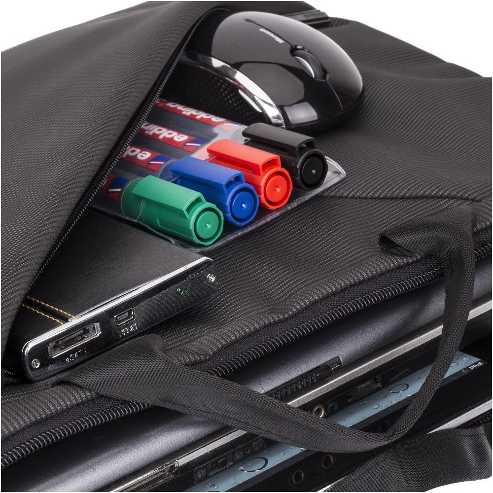 sacoche pour ordinateurs portables RIVACASE  8730 / 15.6" / Gris