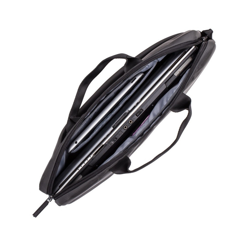 sacoche pour ordinateurs portables RIVACASE  8730 / 15.6" / Gris