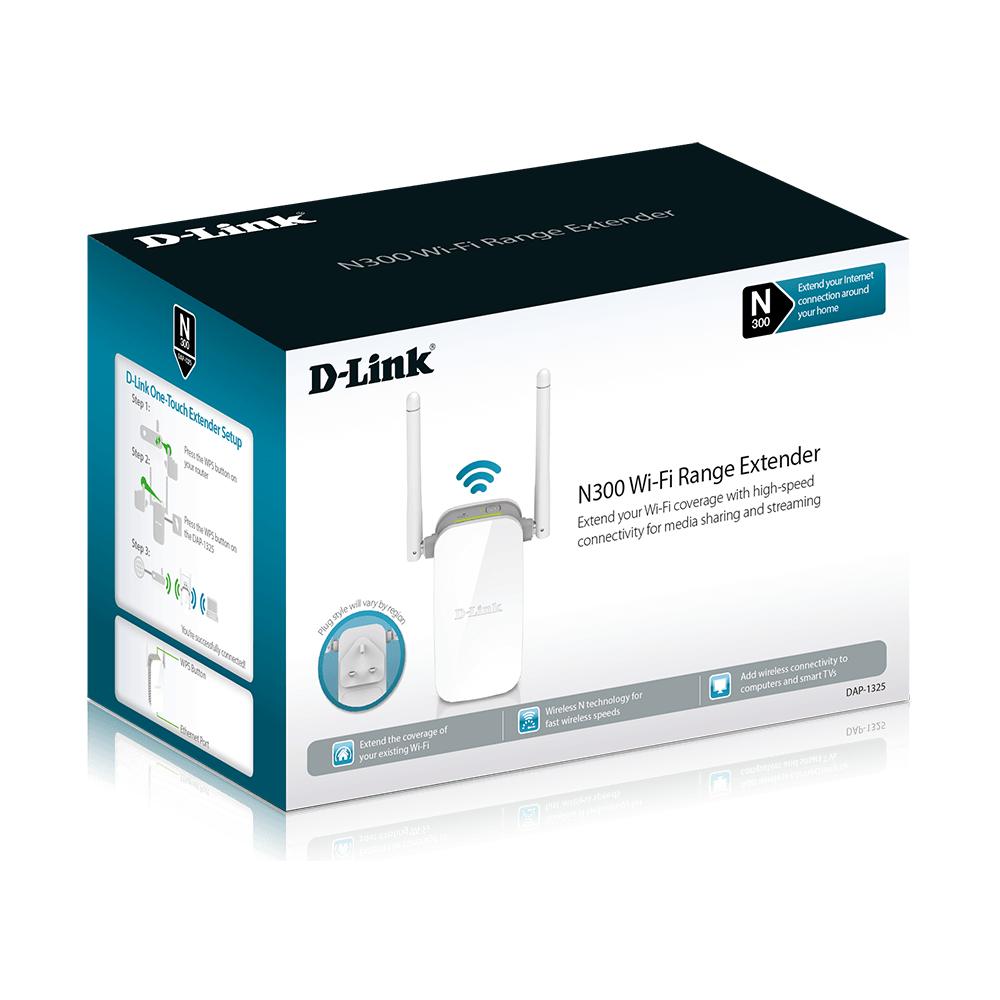 RÉPÉTEUR SANS FIL D-LINK N300 / DAP-1325