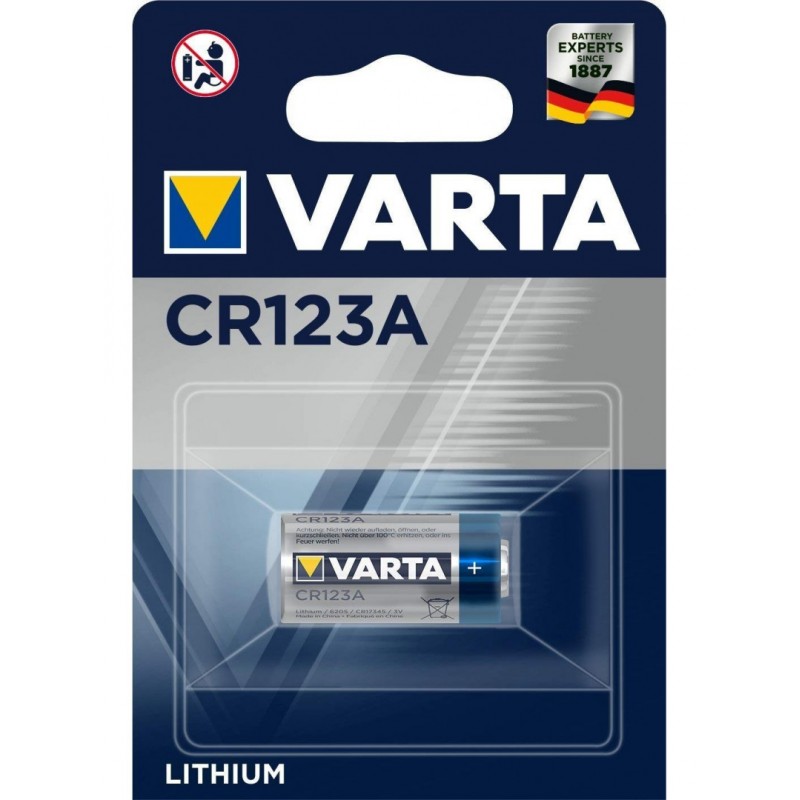 Pile Varta Lithium CR123A image 0