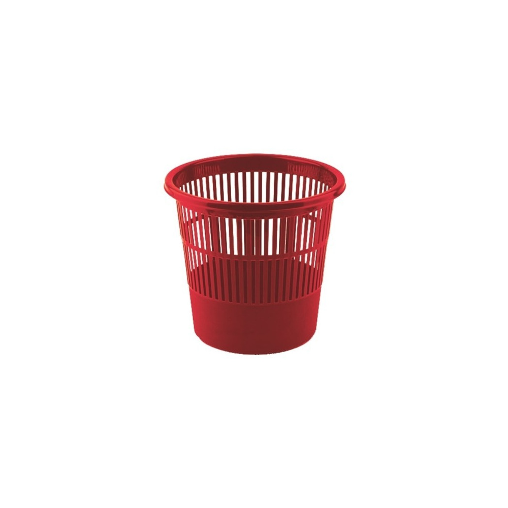 Corbeille à papier Ark 1238 / 11L / Rouge