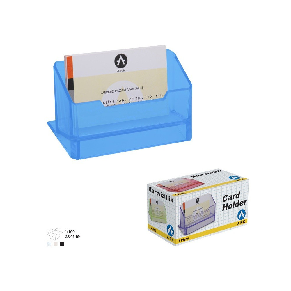 Porte cartes de visite ARK 1384 Bleu ciel