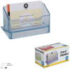 Porte cartes de visite ARK 1384 Bleu transparent
