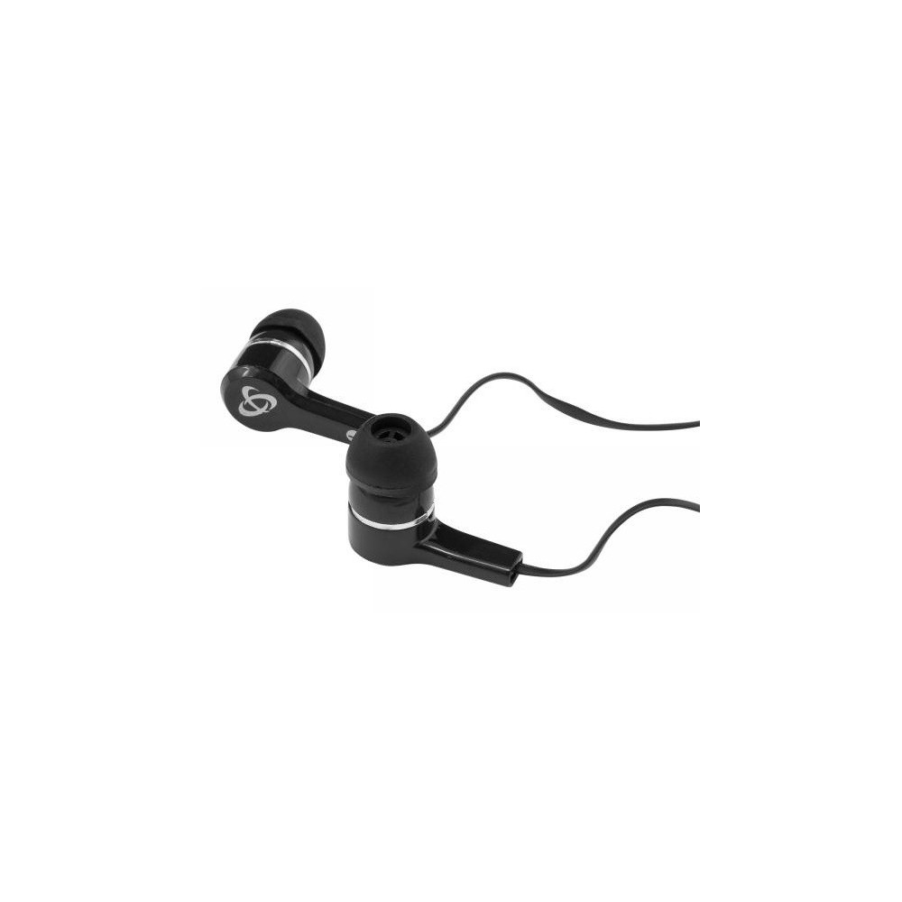 Écouteurs avec Microphone SBOX EP-033B / Noir