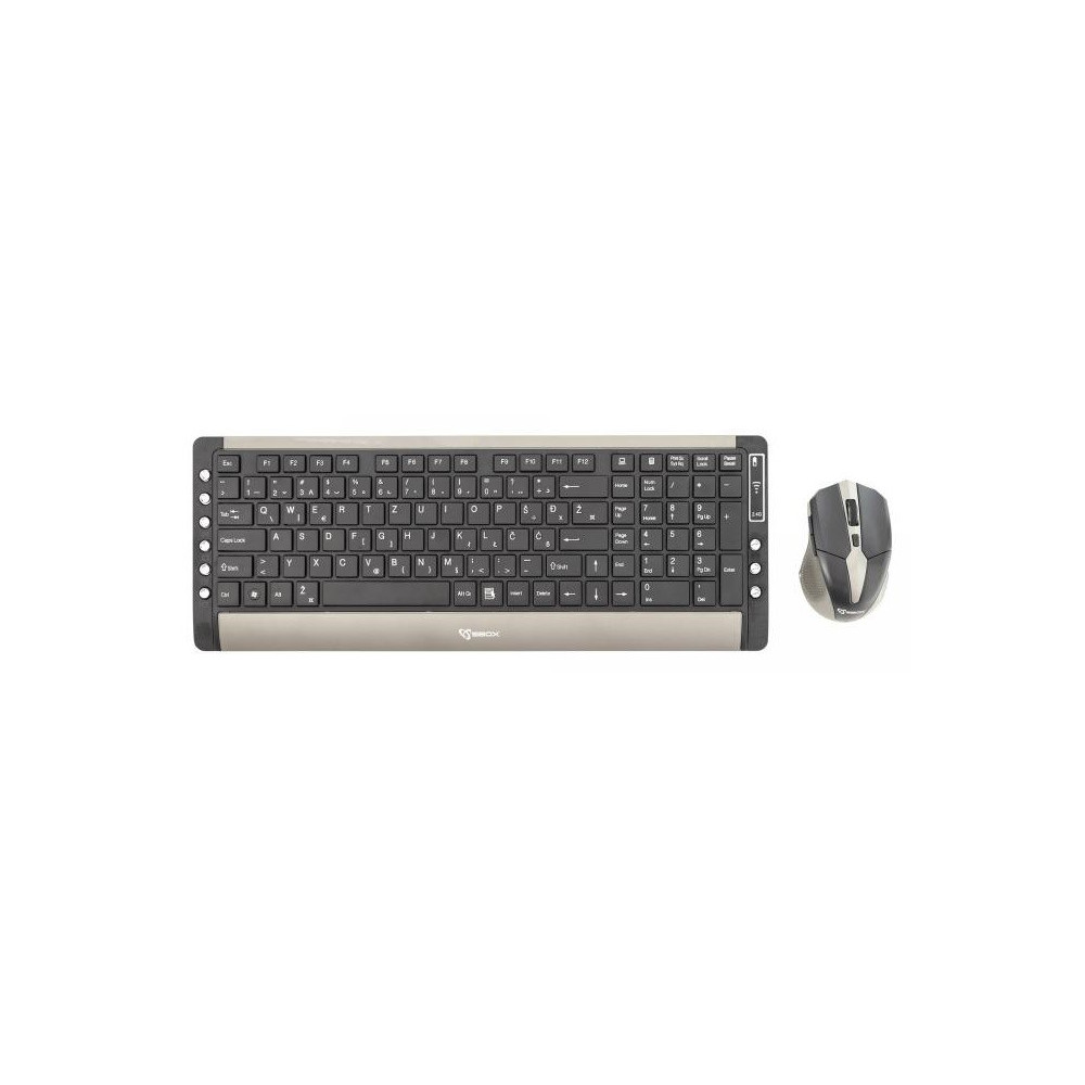 Ensemble Clavier Souris Sans fil Sbox WKM-26