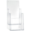 Porte Dépliants 2 compartiments A5 / Cristal