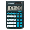 Calculatrice de poche 8 chiffres MILAN avec Etui / Noir