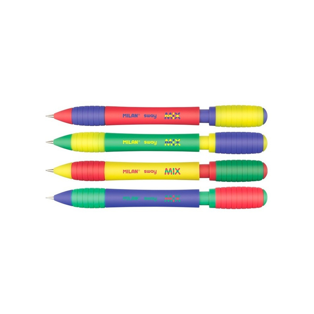 Porte-mines avec gomme MILAN SWAY Mix HB 0.5 mm