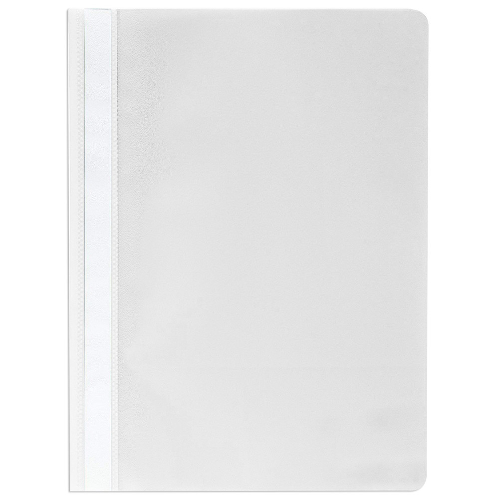 Chemise à lamelle Polypropylène A4 / Blanc
