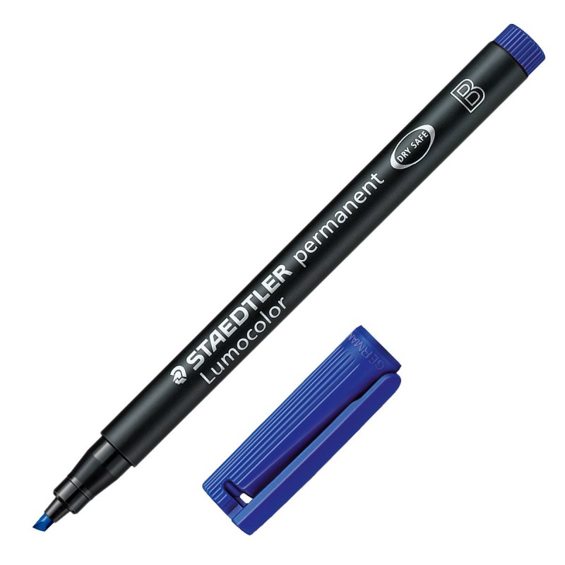 Marqueur permanent STAEDTLER Lumocolor 314B / Bleu