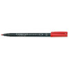 Marqueur permanent STAEDTLER Lumocolor 314B / Rouge