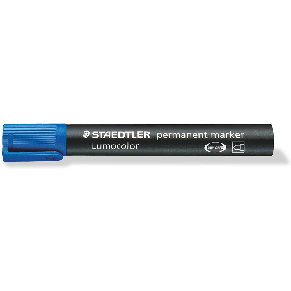 MARQUEUR PERMANENT LUMOCOLOR STAEDTLER OGIVE / 2MM-5MM / BLEU