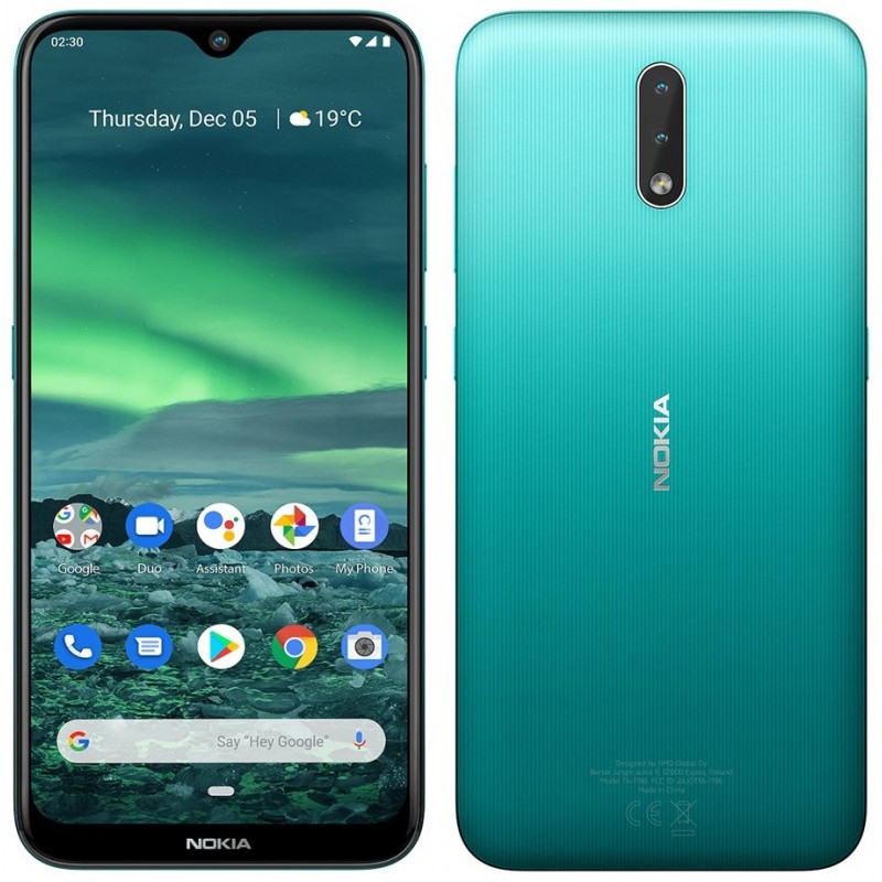 TÉLÉPHONE PORTABLE NOKIA 2.3 / 4G / DOUBLE SIM / VERT