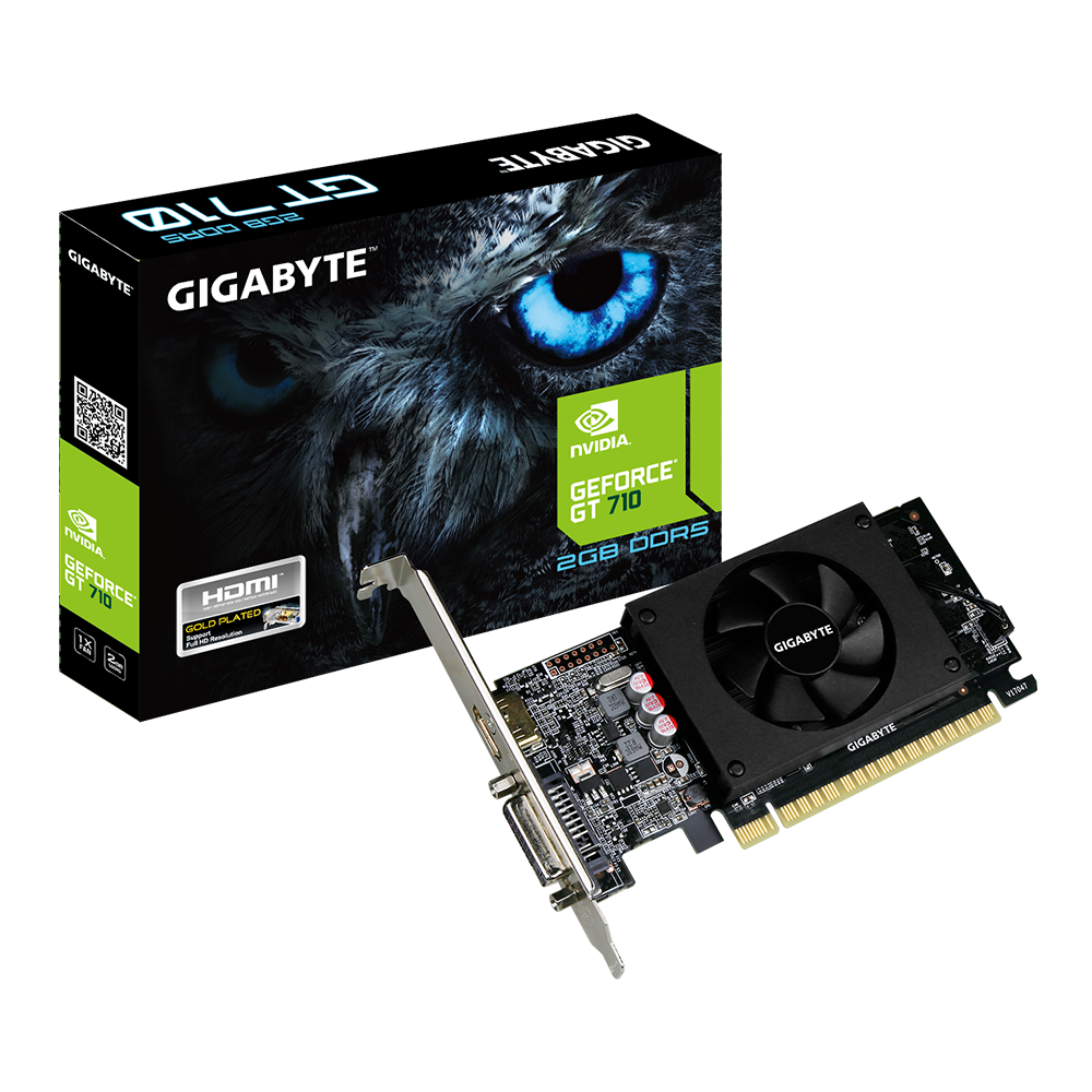 Carte graphique Gigabyte GeForce 710 / 2 Go