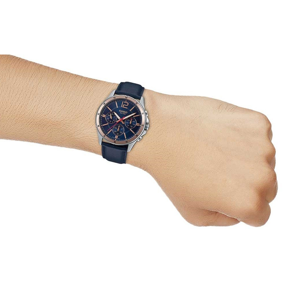 Montre Casio prix moins cher Tunisie. Montre pour homme Casio MTP-1374L-7A1V