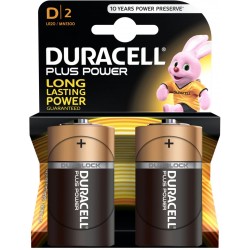 Pile Duracell Plus Power D2