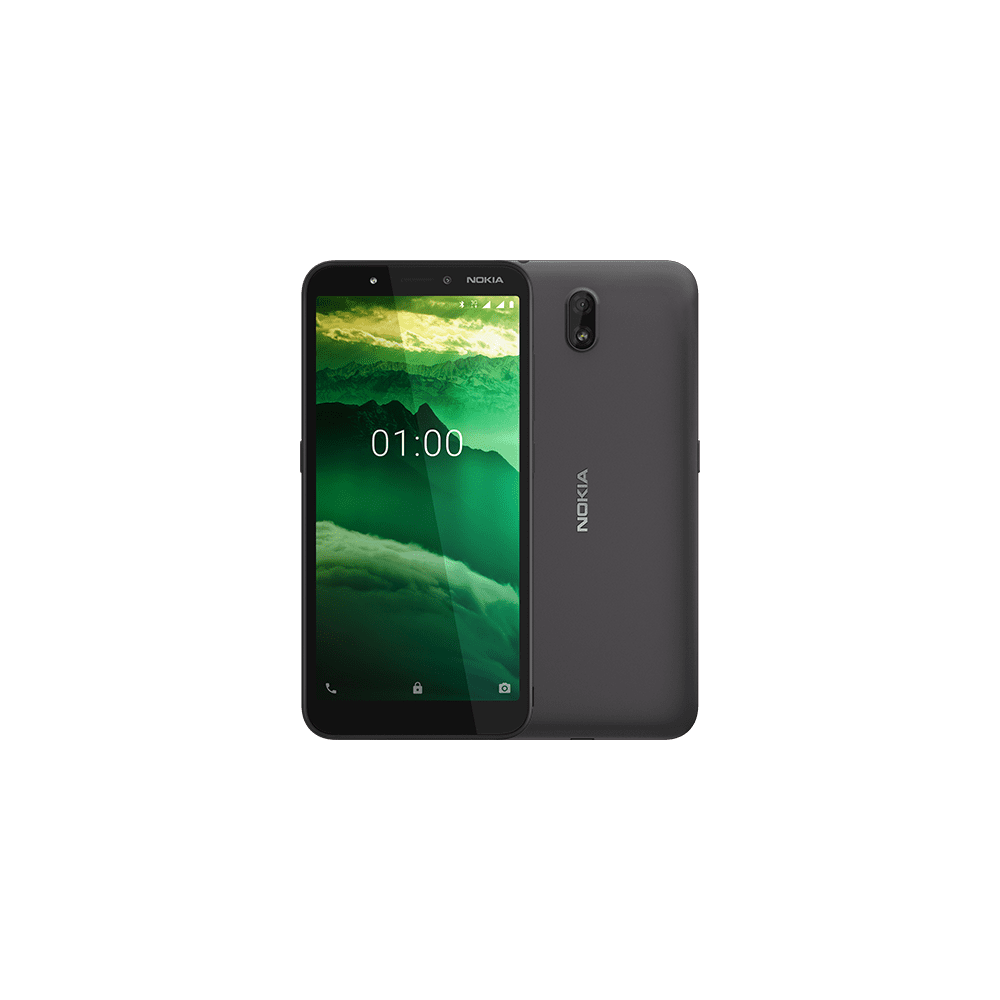 Nokia C1 3G Double SIM couleur Noir - Nokia Tunisie