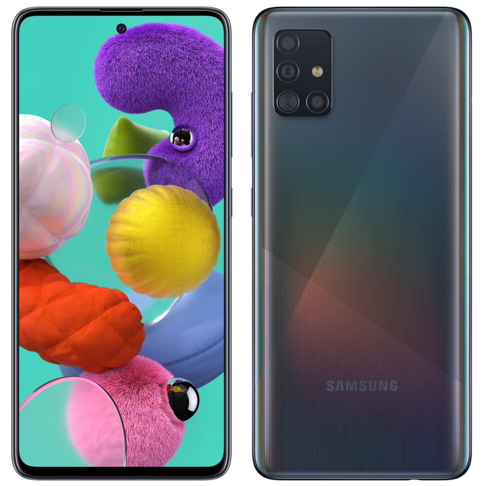 Samsung Galaxy A51 couleur noir | Smartphone Samsung Tunisianet