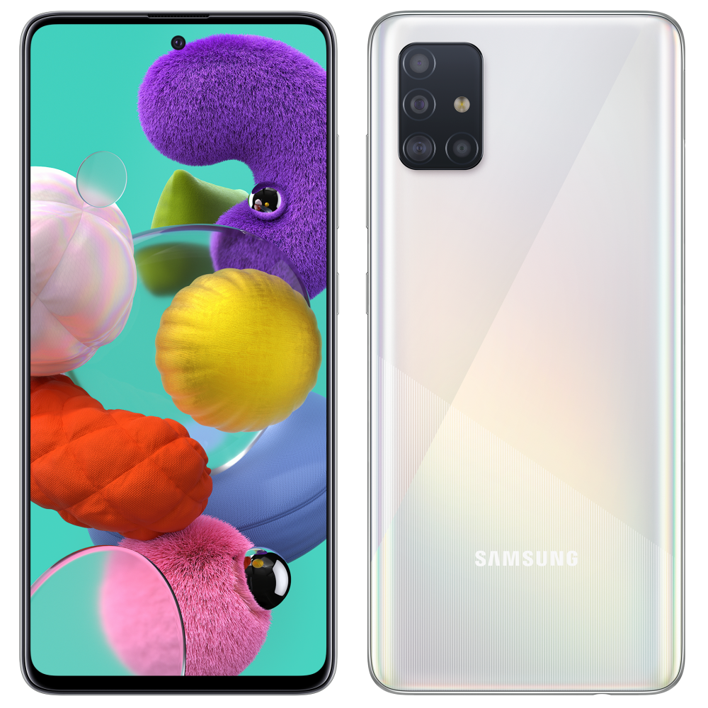 Samsung Galaxy A51 couleur blanc | Smartphone Samsung Tunisianet