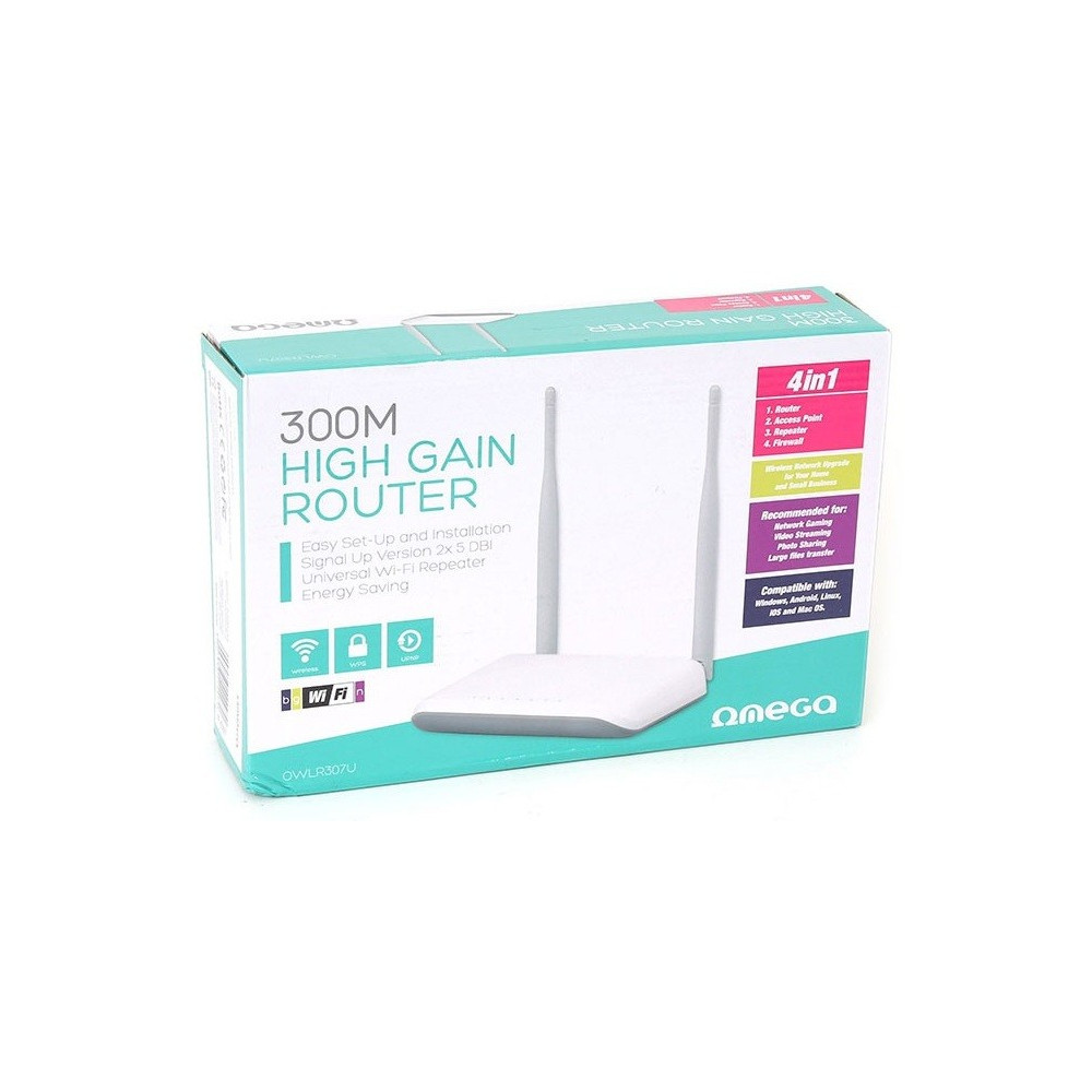 Routeur / Point d'accès sans fil Omega OWLR307U