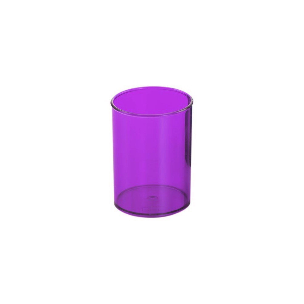 Porte-stylos en plastique ARK 566 / Violet Transparent