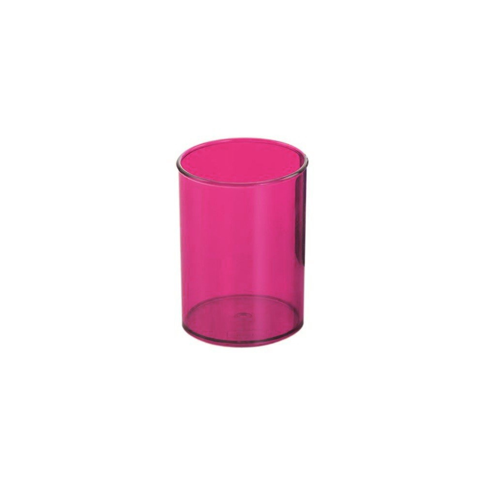 Porte-stylos en plastique ARK 566 / Rose Transparent
