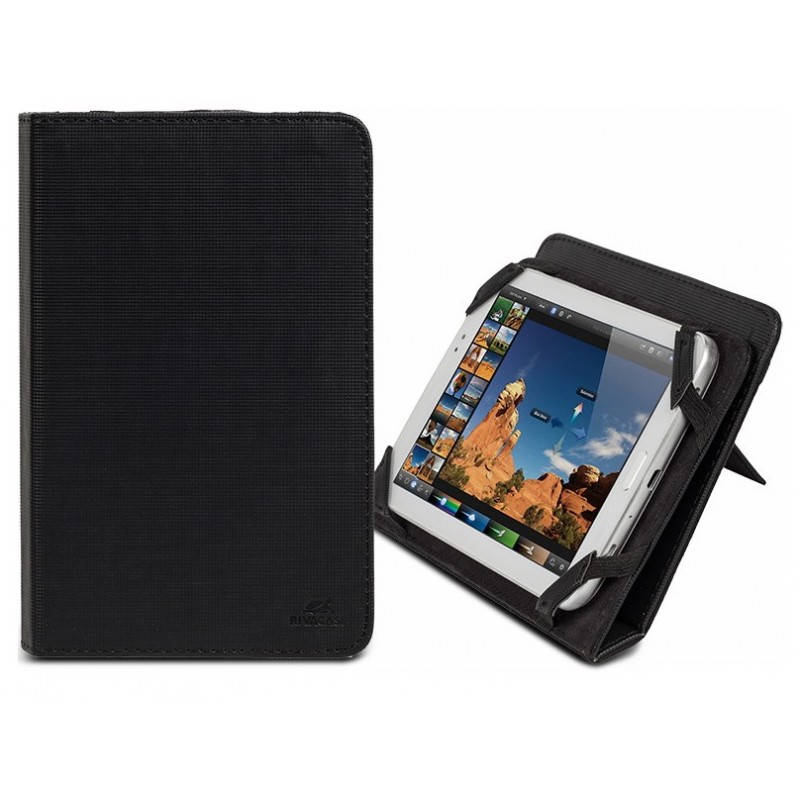 ETUI DE PROTECTION AVEC SUPPORT RIVACASE 3212 POUR TABLETTE 7" / NOIR