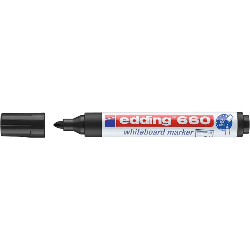 Marqueur pour tableau blanc Edding 660 / Noir