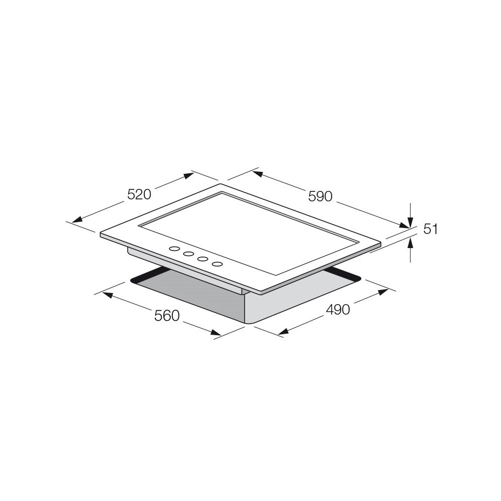 Plaque de cuisson encastrable Focus