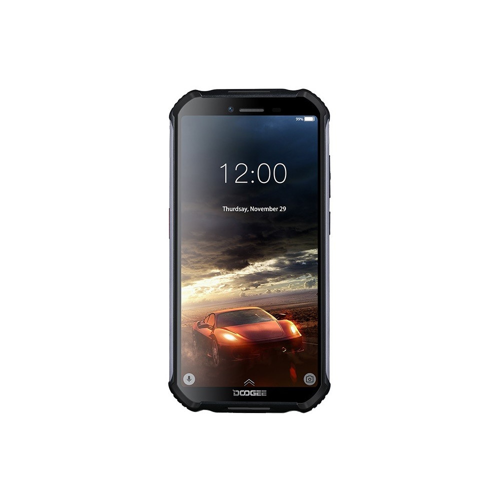 Téléphone Portable Doogee S40 Rock-solid Etanche / Double SIM / 4G / Noir