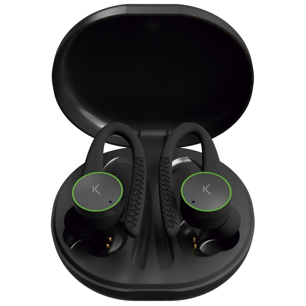 Écouteurs sans fil Ksix Sport Buds avec Micro / Noir
