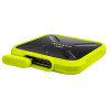 DISQUE DUR EXTERNE SSD ADATA ASD700 / 256 GO / VERT